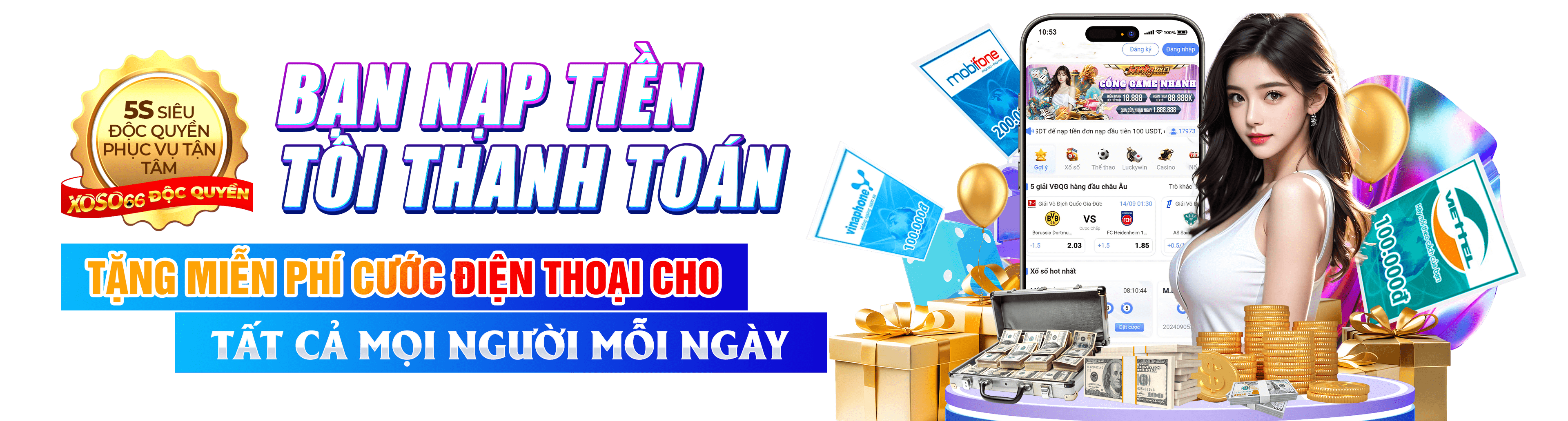Hình ảnh quảng cáo của loto188 hiển thị nền tảng và các lợi ích